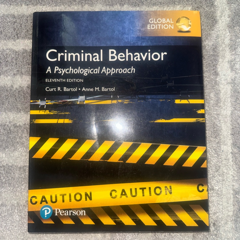 Pearson Global Edition Textbook - Black and Yellow